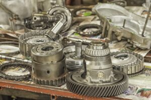 Transmission Gears Disassembled