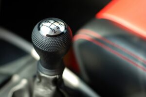 Stick Shift in Sports Car