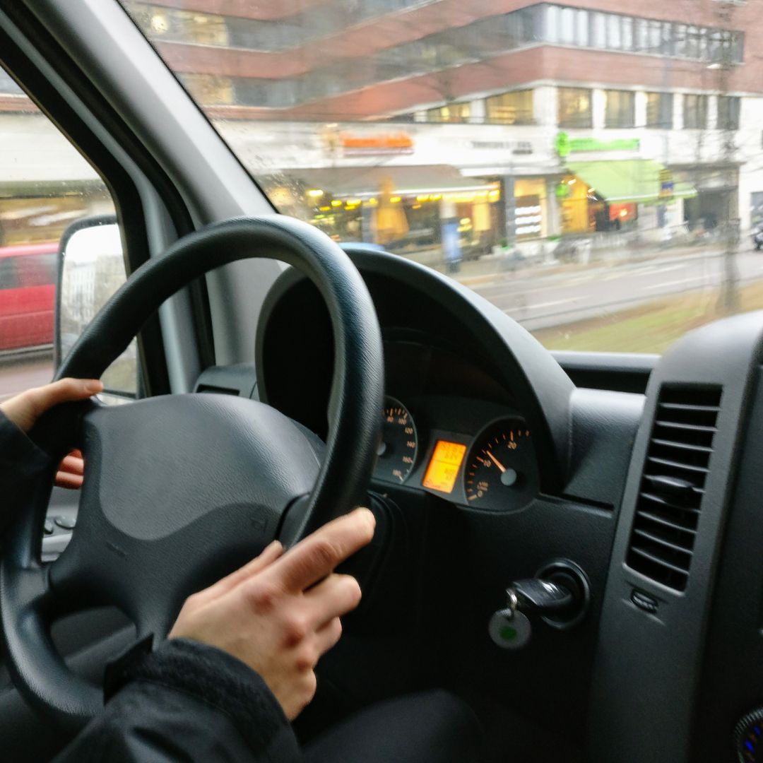 person driving