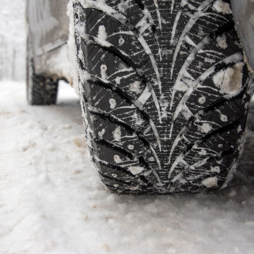 studded snow tires