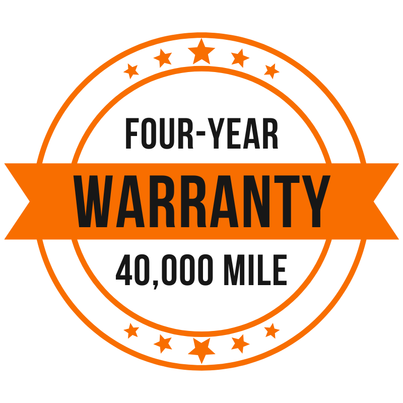 4 Year Warranty Badge