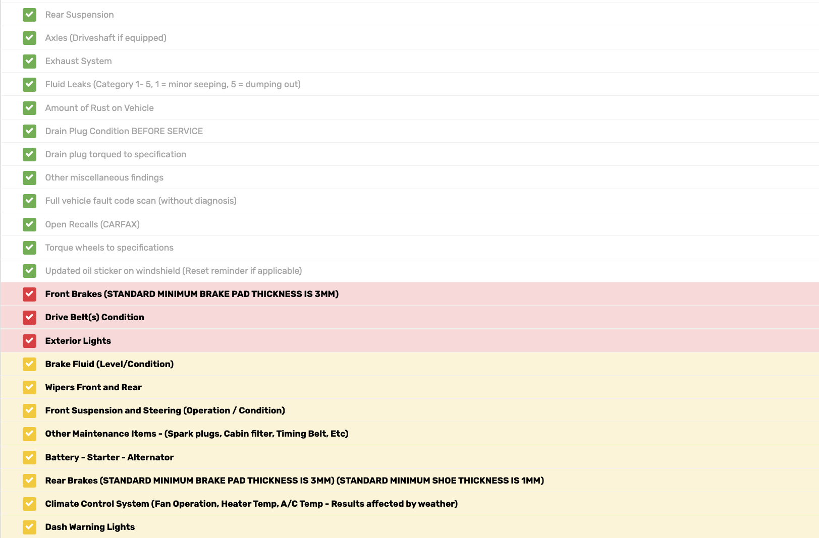 digital estimate screen
