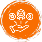 Hand holding up benefits